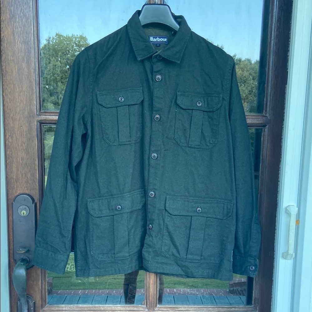 Barbour Men's Dark Green Field Jacket